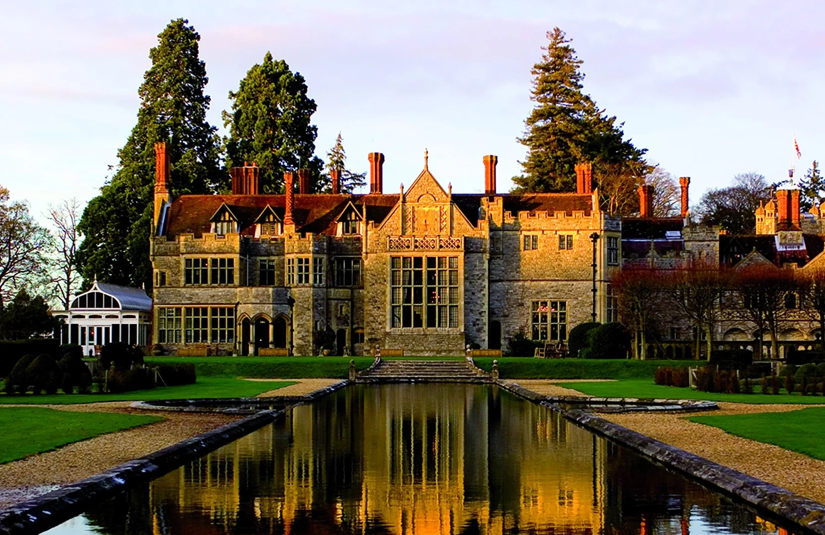 Rhinefield Hotel front view