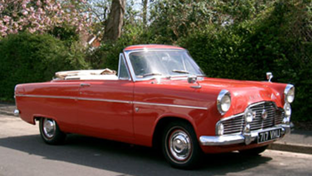 Classic Ford Zephyr Wedding Car Hire Portsmouth, Hampshire