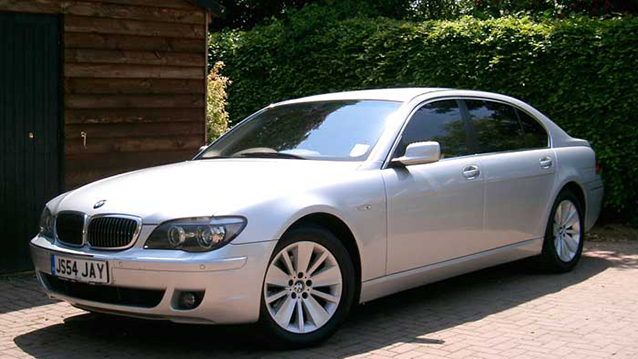 BMW '7' series LWB wedding car for hire in Lewes, East Sussex