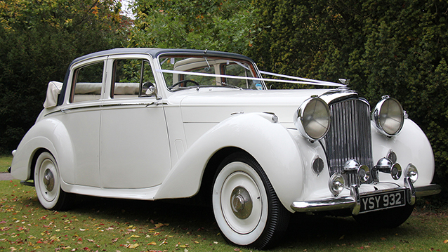 Bentley 'R' Type Convertible wedding car for hire in Lewes, East Sussex