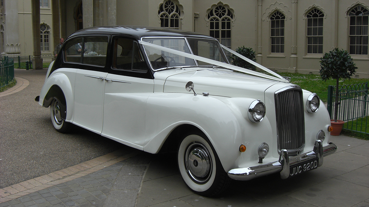 A Pair of Austin Princess Limousines