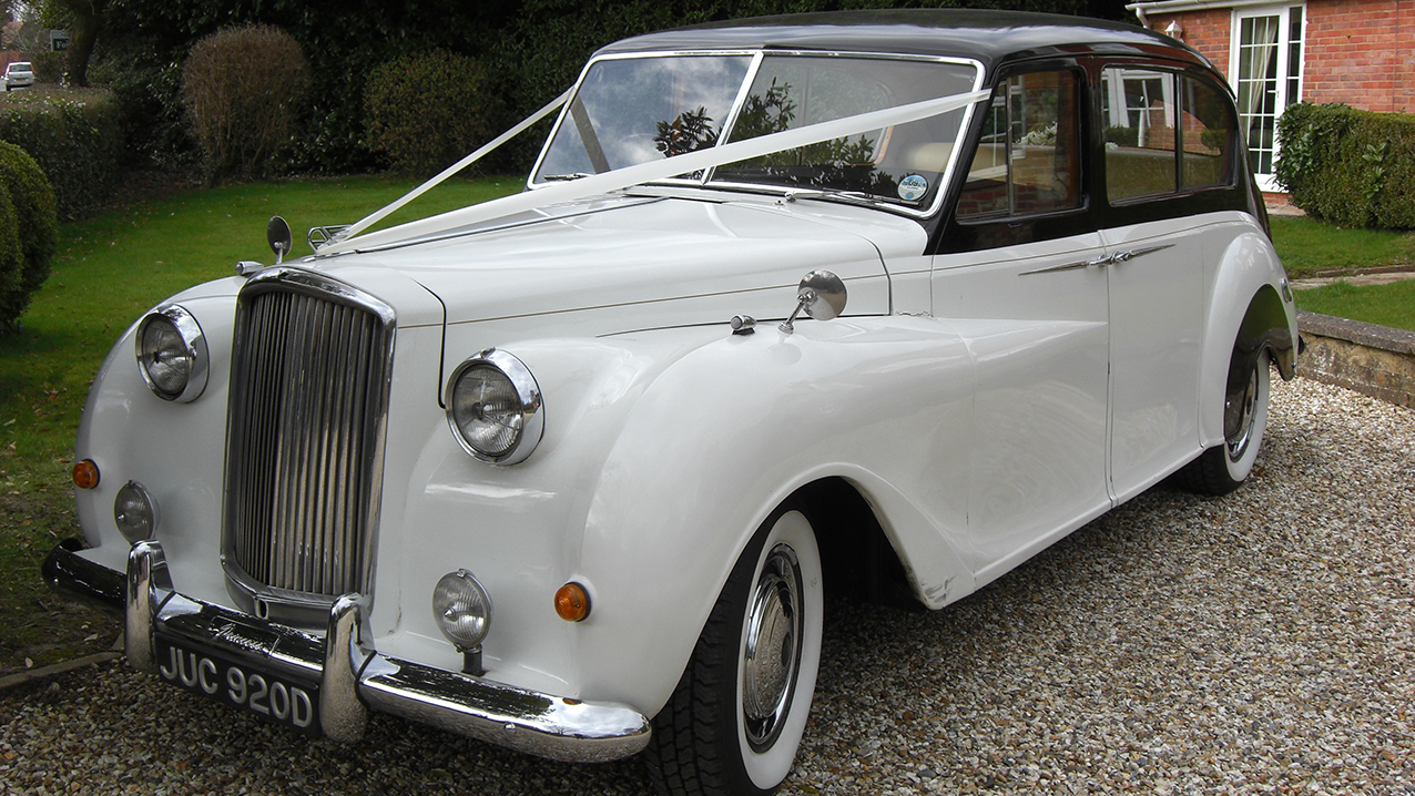 A Pair of Austin Princess Limousines