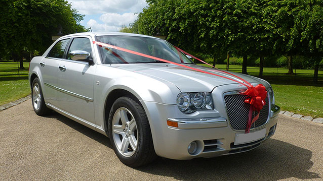 Chrysler 300c wedding car for hire in Winslow, Buckinghamshire