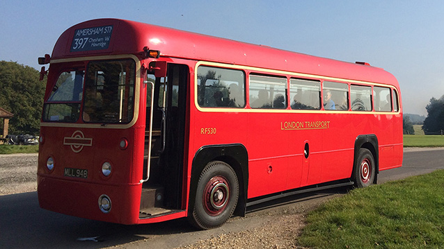 Regal IV AEC London Bus wedding car for hire in High Wycombe, Buckinghamshire