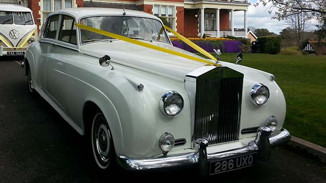 Classic Rolls-Royce Silver Cloud Wedding Car Hire Newport, South Wales