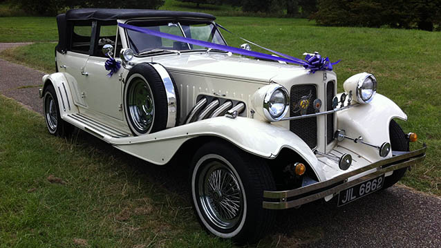 Beauford 4 Door Open Tourer wedding car for hire in Kettering, Northamptonshire