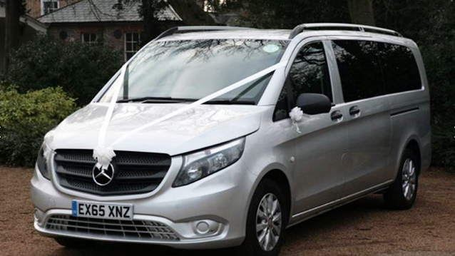 Mercedes V-Class wedding car for hire in London