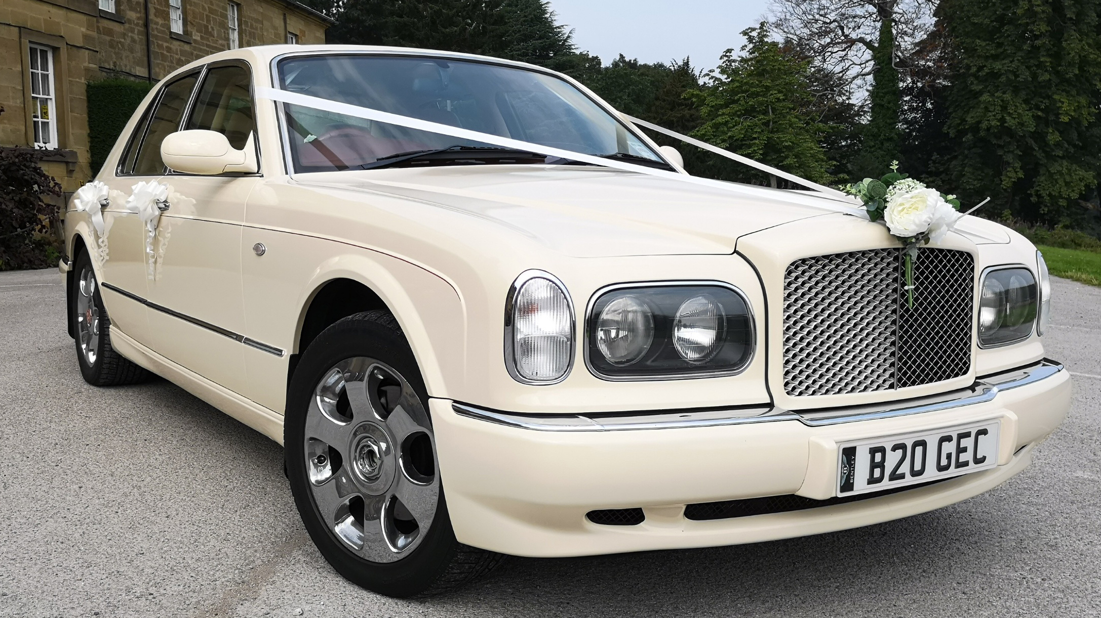 Bentley Arnage wedding car for hire in Barnsley, South Yorkshire