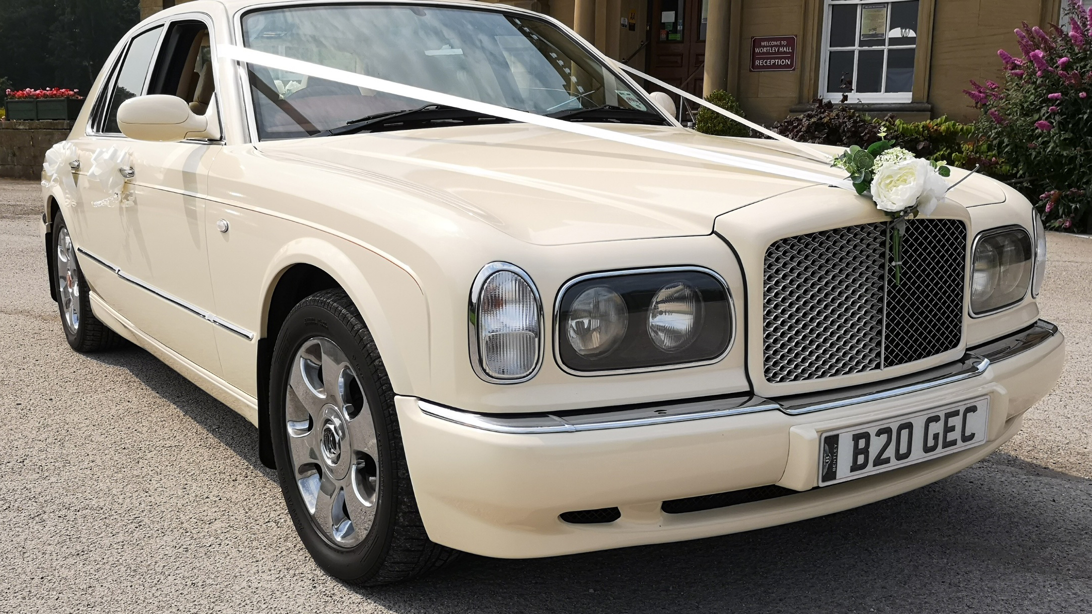 Modern Bentley Wedding Car Hire West Yorkshire, Manchester, Lancashire