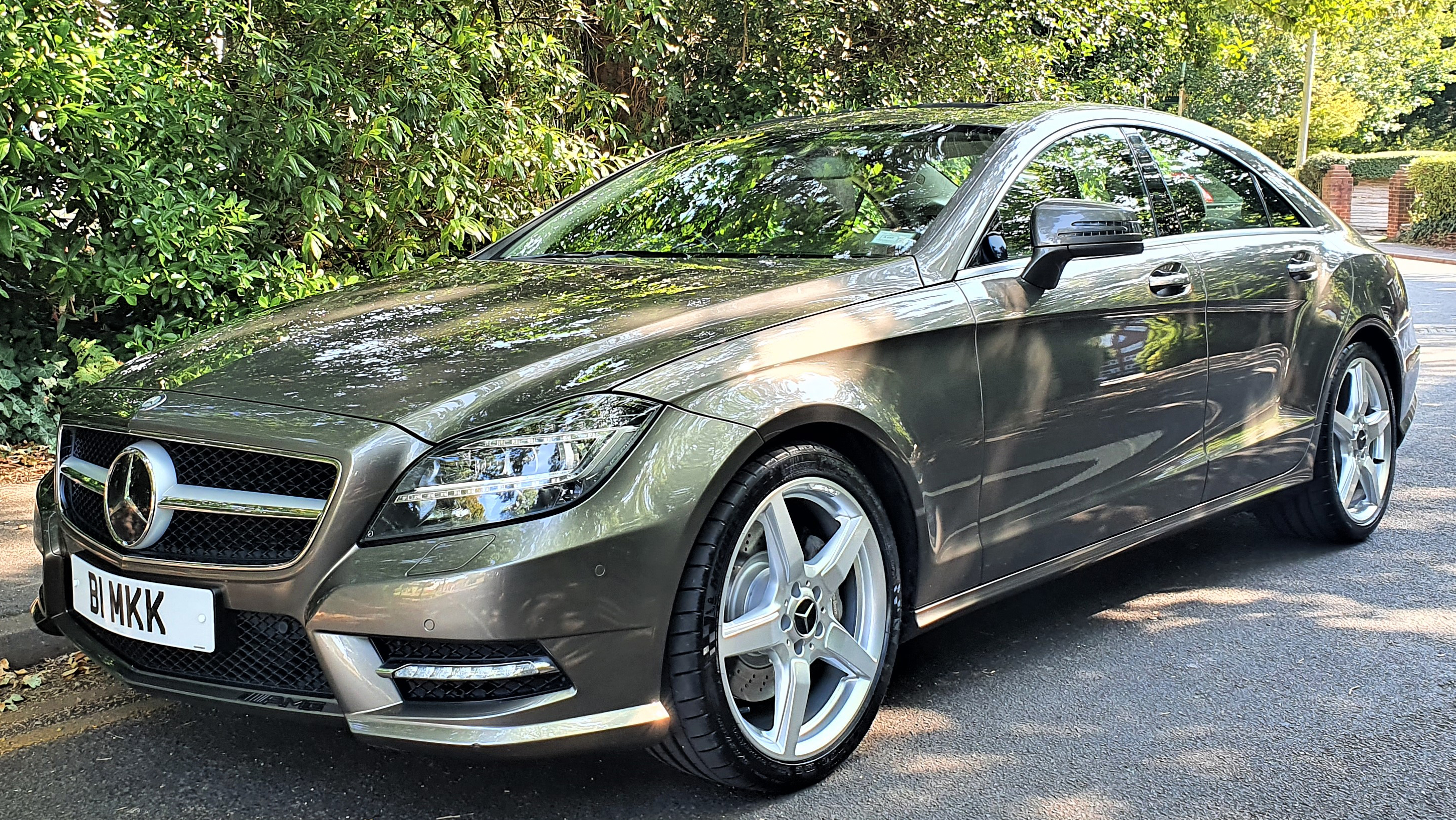 Mercedes CLS 350 AMG Sport wedding car for hire in Bournemouth, Dorset