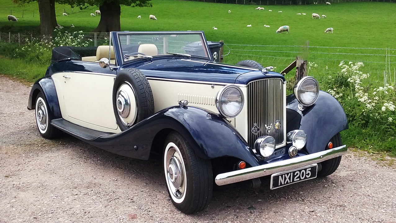 Royale Drophead Convertible wedding car for hire in Burton-on-Trent, Staffordshire