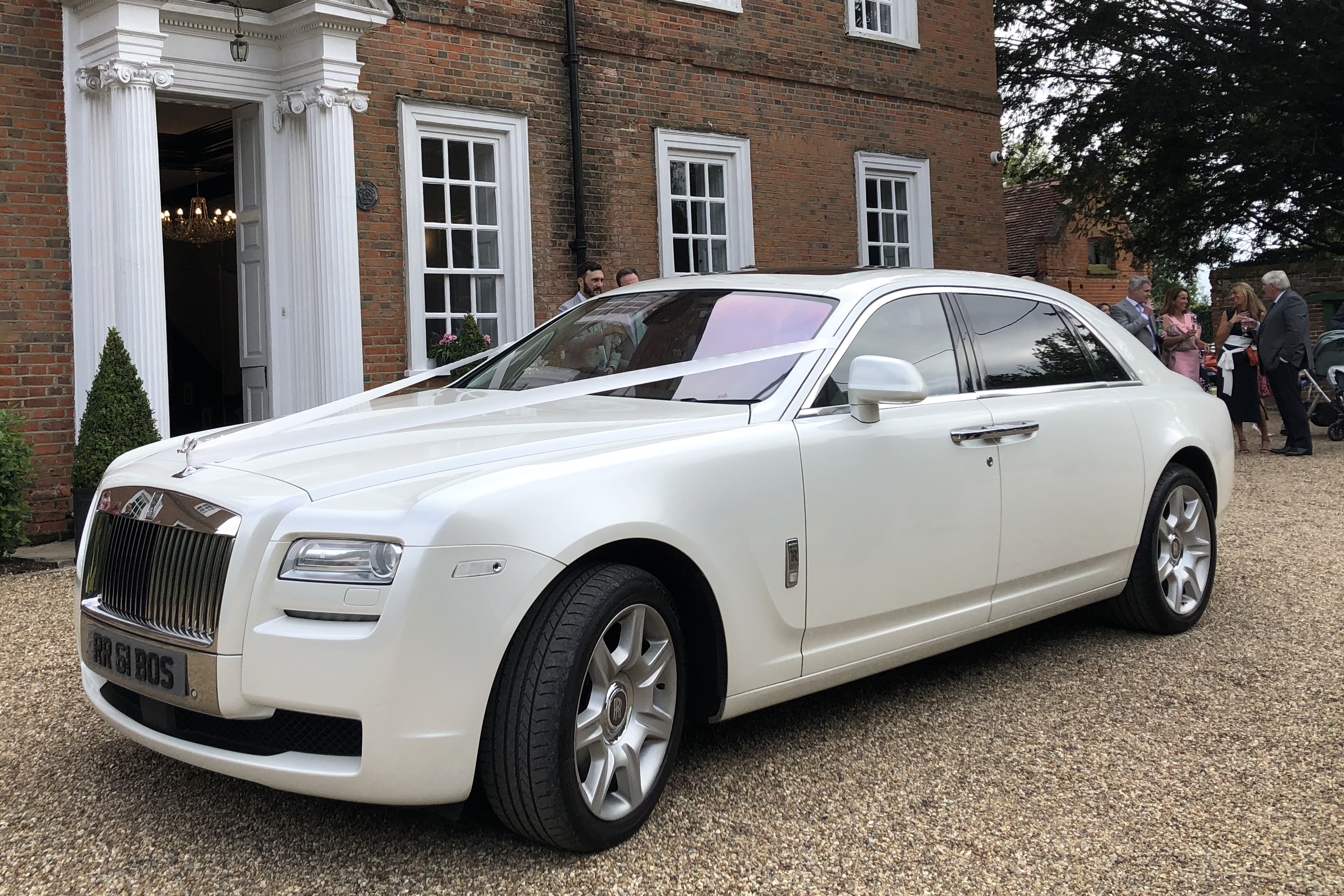 Rolls-Royce Ghost wedding car for hire in West London