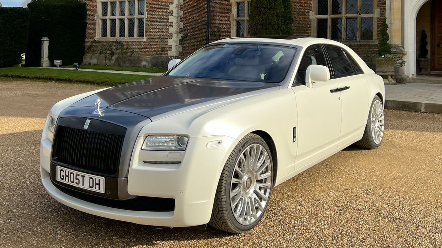 Rolls-Royce Ghost Facelift wedding car for hire in West London