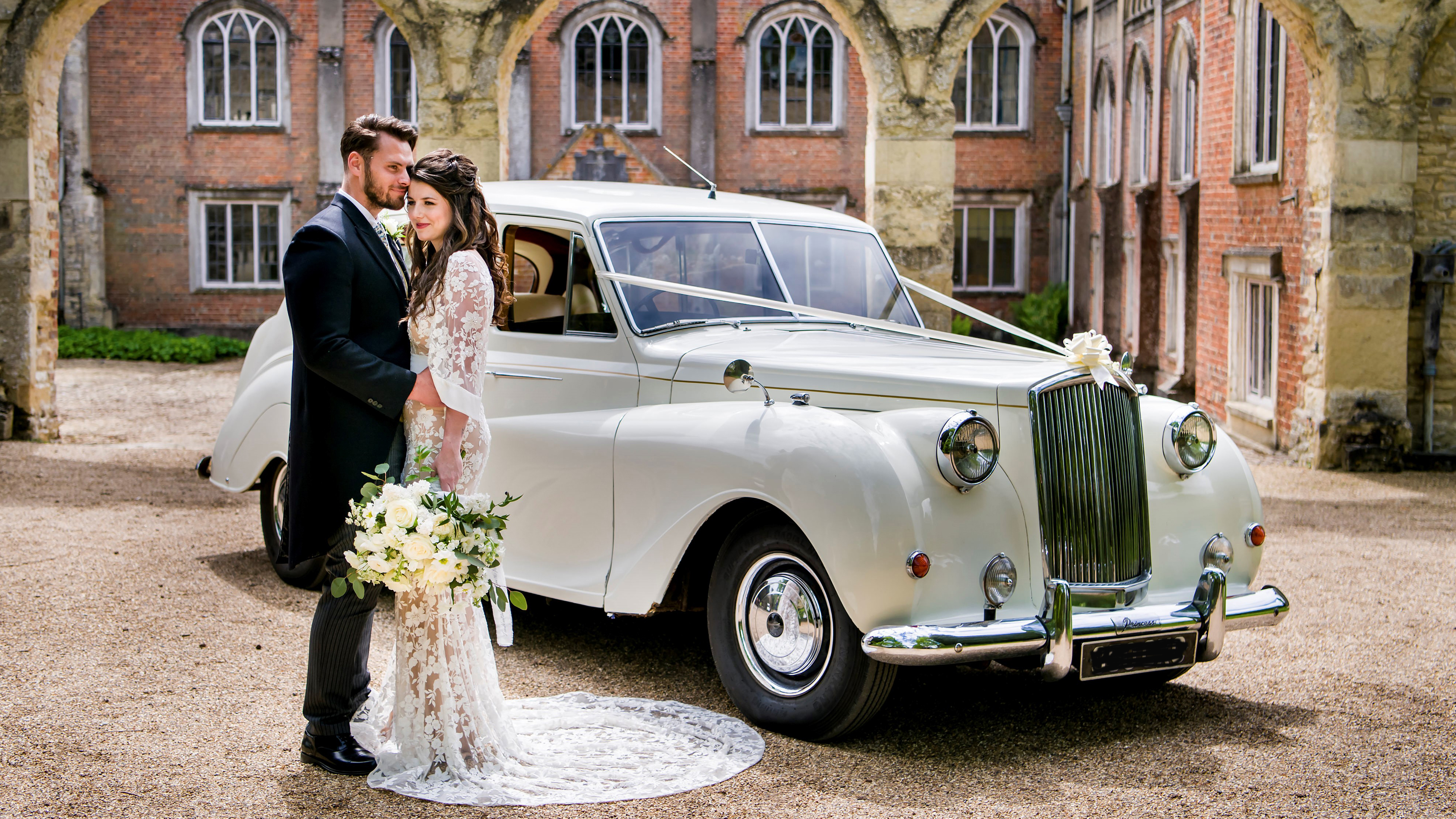 Austin Princess Limousine wedding car for hire in Leeds, West Yorkshire
