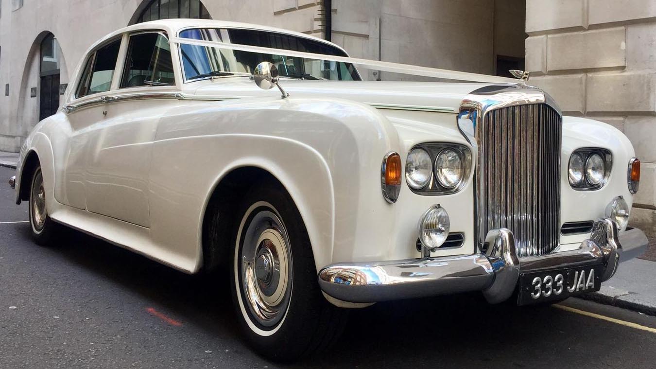 Bentley S3 wedding car for hire in Ilford, Essex