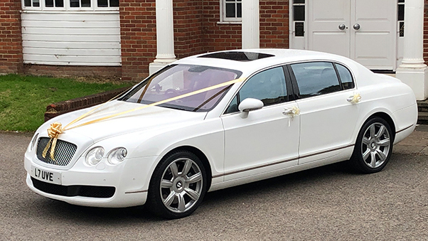 Bentley Continental Flying Spur wedding car for hire in Hayes, Middlesex