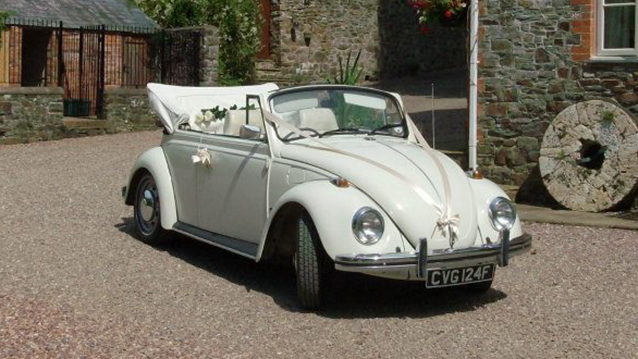 Classic Volkswagen Beetle Convertible