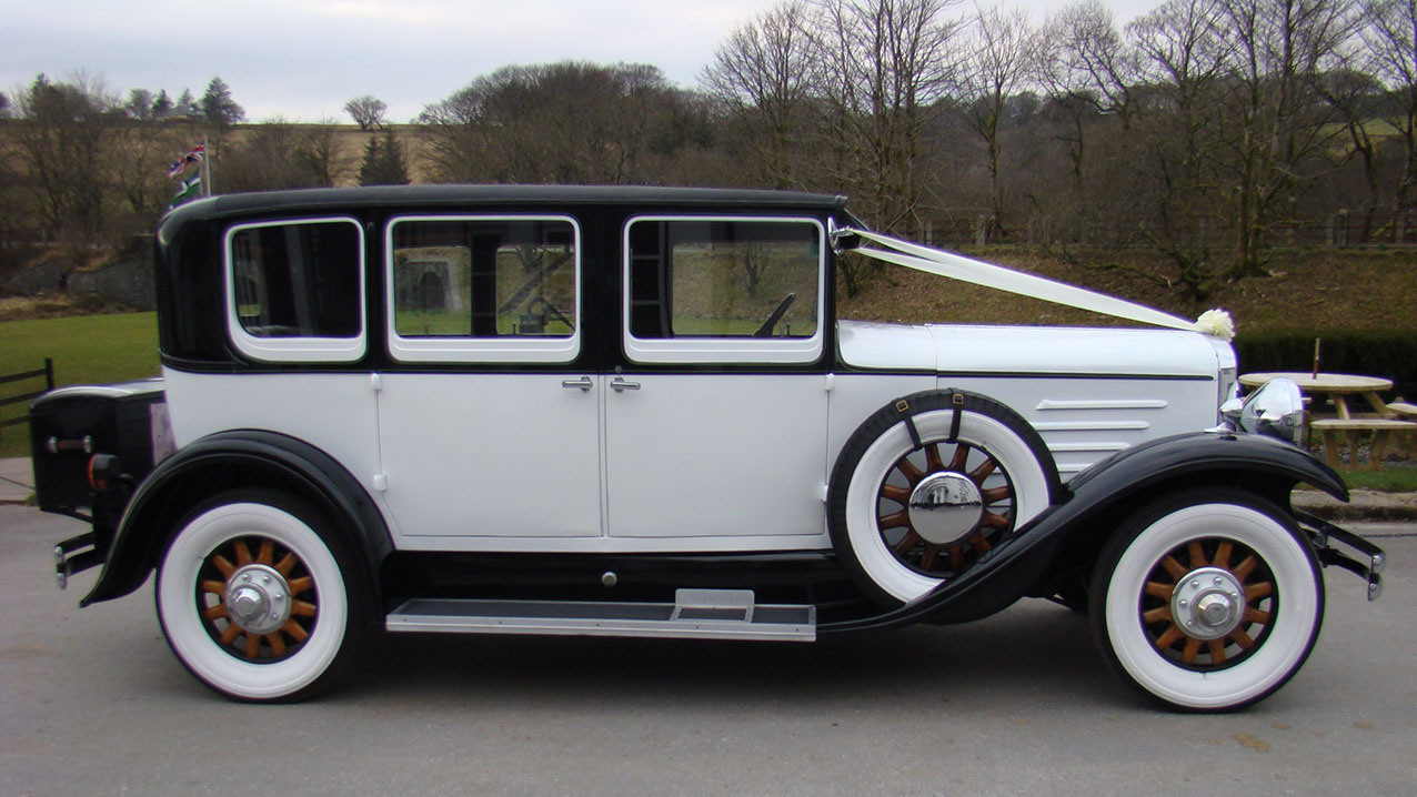 Vintage Franklin Wedding Car