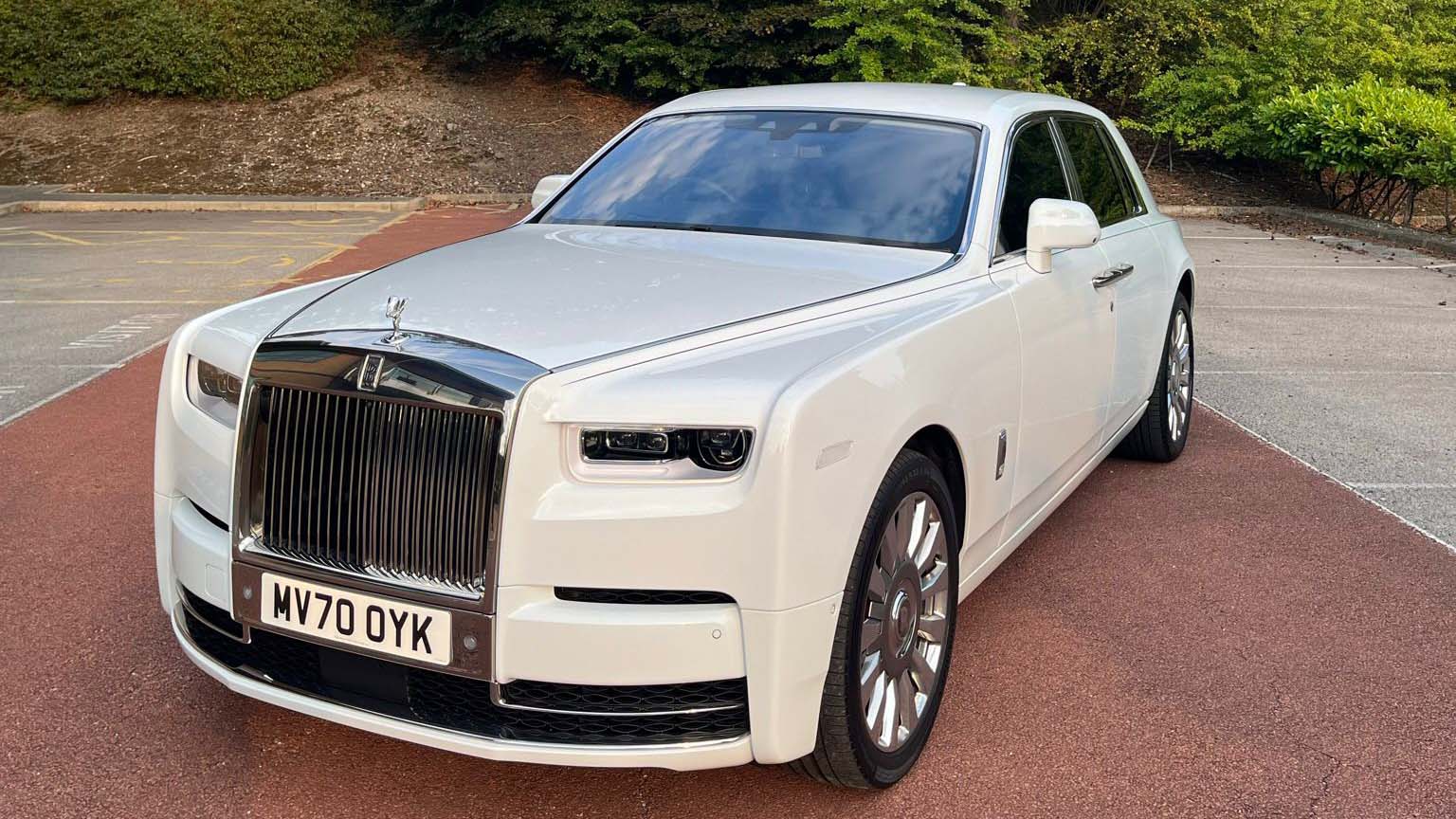 White Rolls-Royce Phantom 8