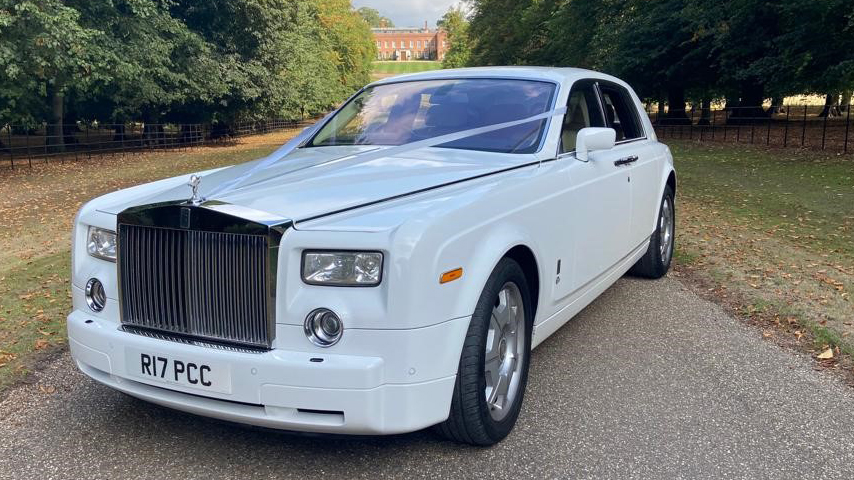 White Rolls-Royce Phantom