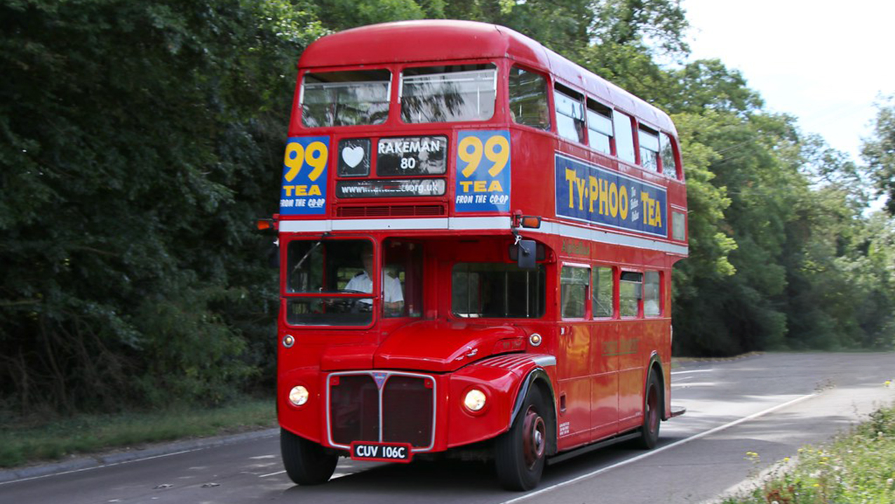 Routemaster London Bus wedding car for hire in Cranbrook, Kent