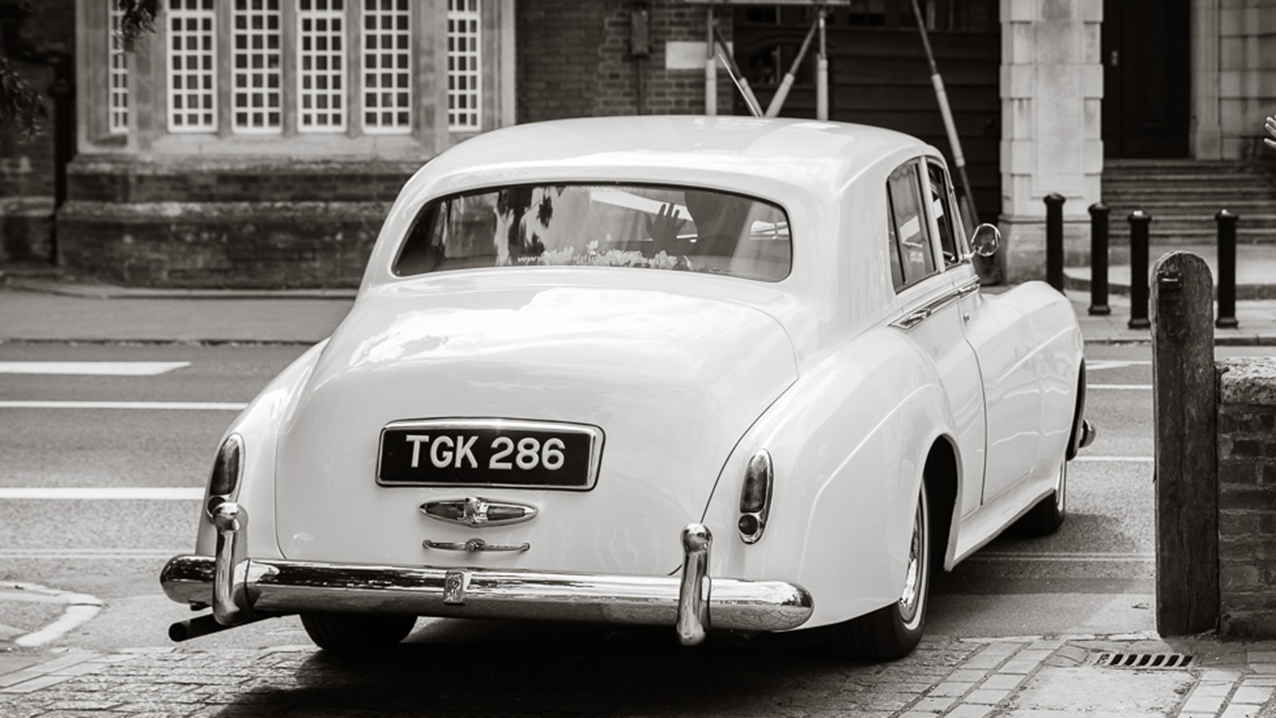 Classic Rolls-Royce leavin ceremony in Uxbridge