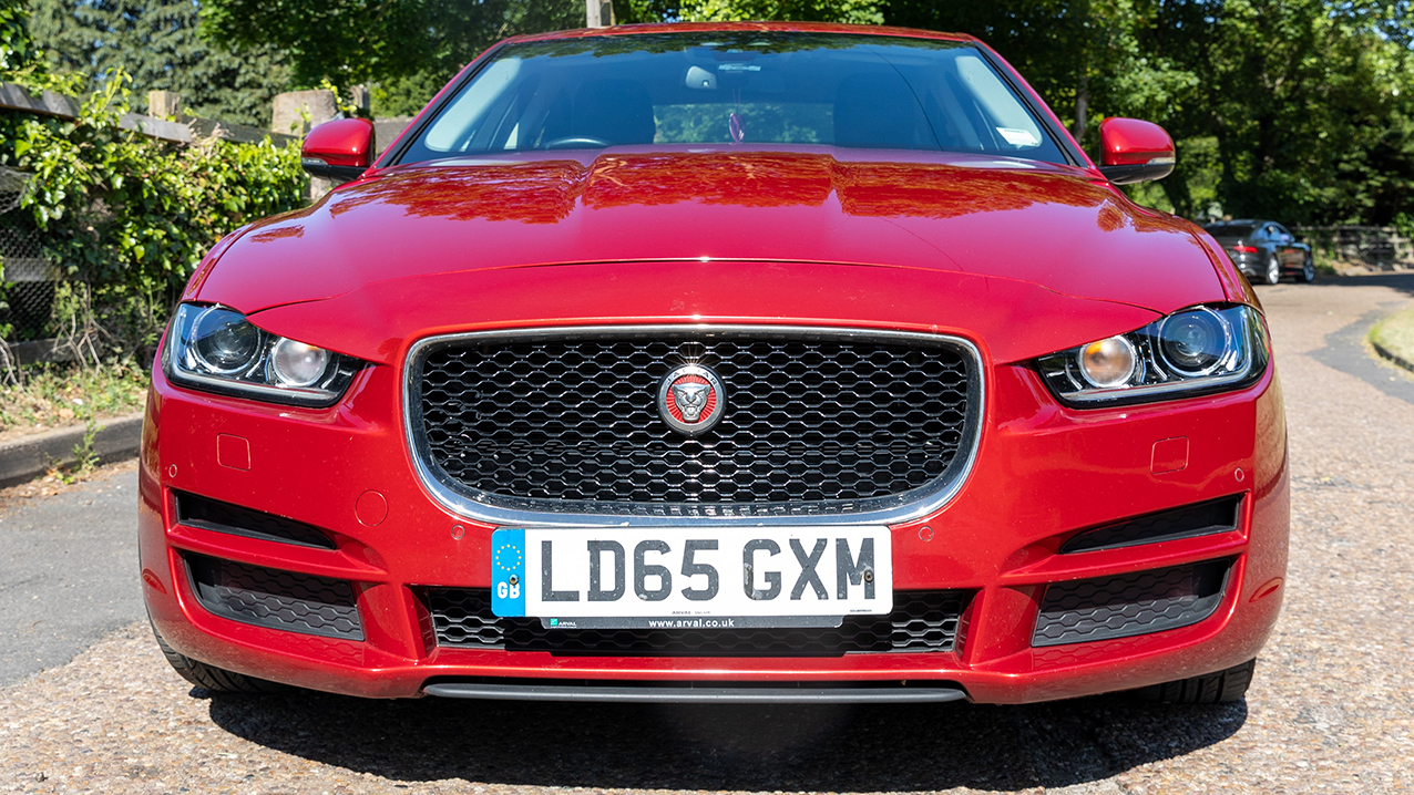 Jaguar XE fron view
