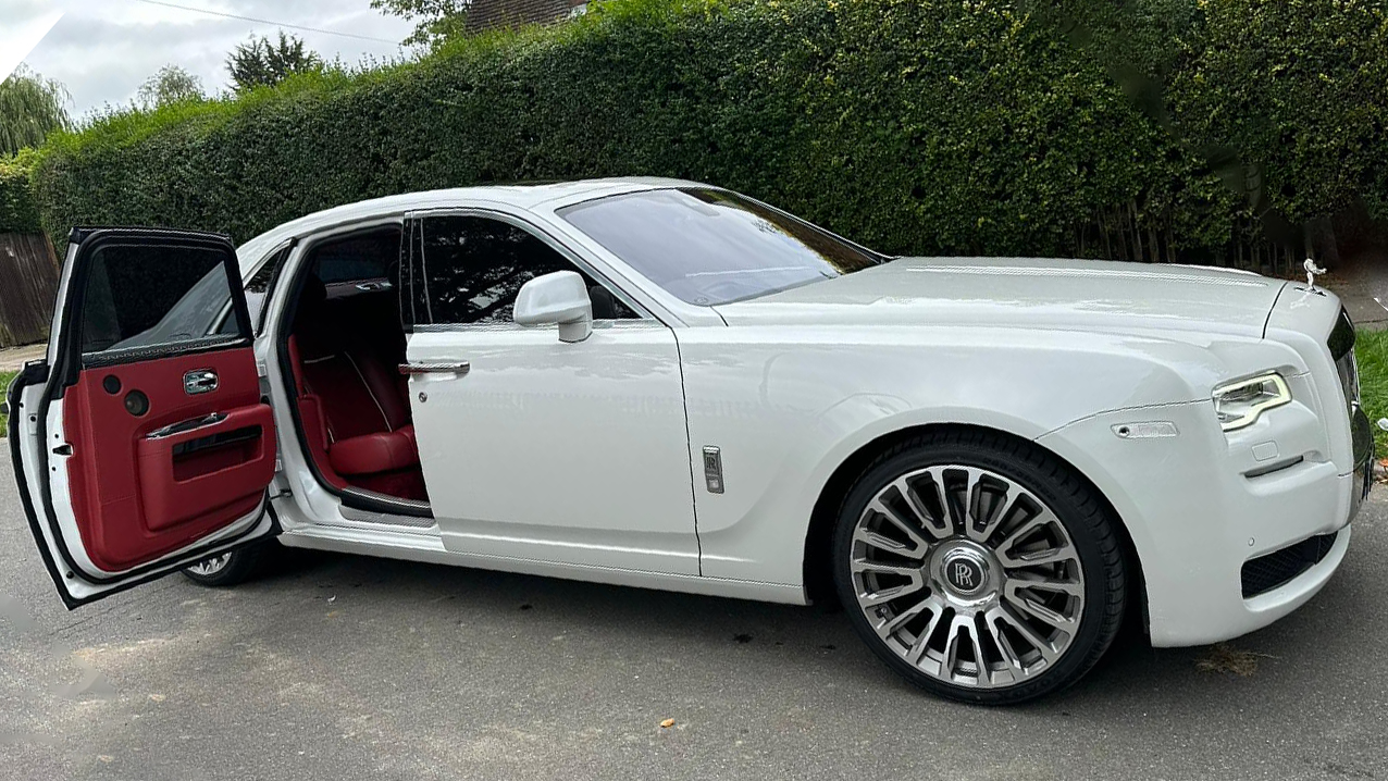Rolls-Royce Ghost Series 2 wedding car for hire in Harrow, London