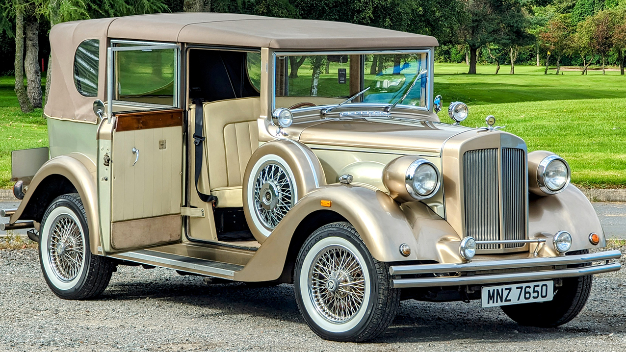 Gold Regent Wedding Car