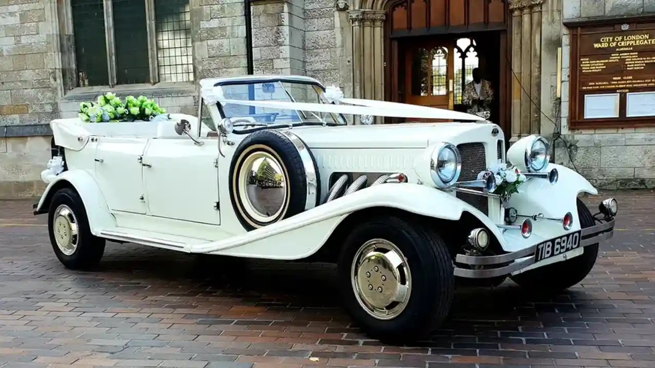 Beauford 4 Door Convertible wedding car for hire in London