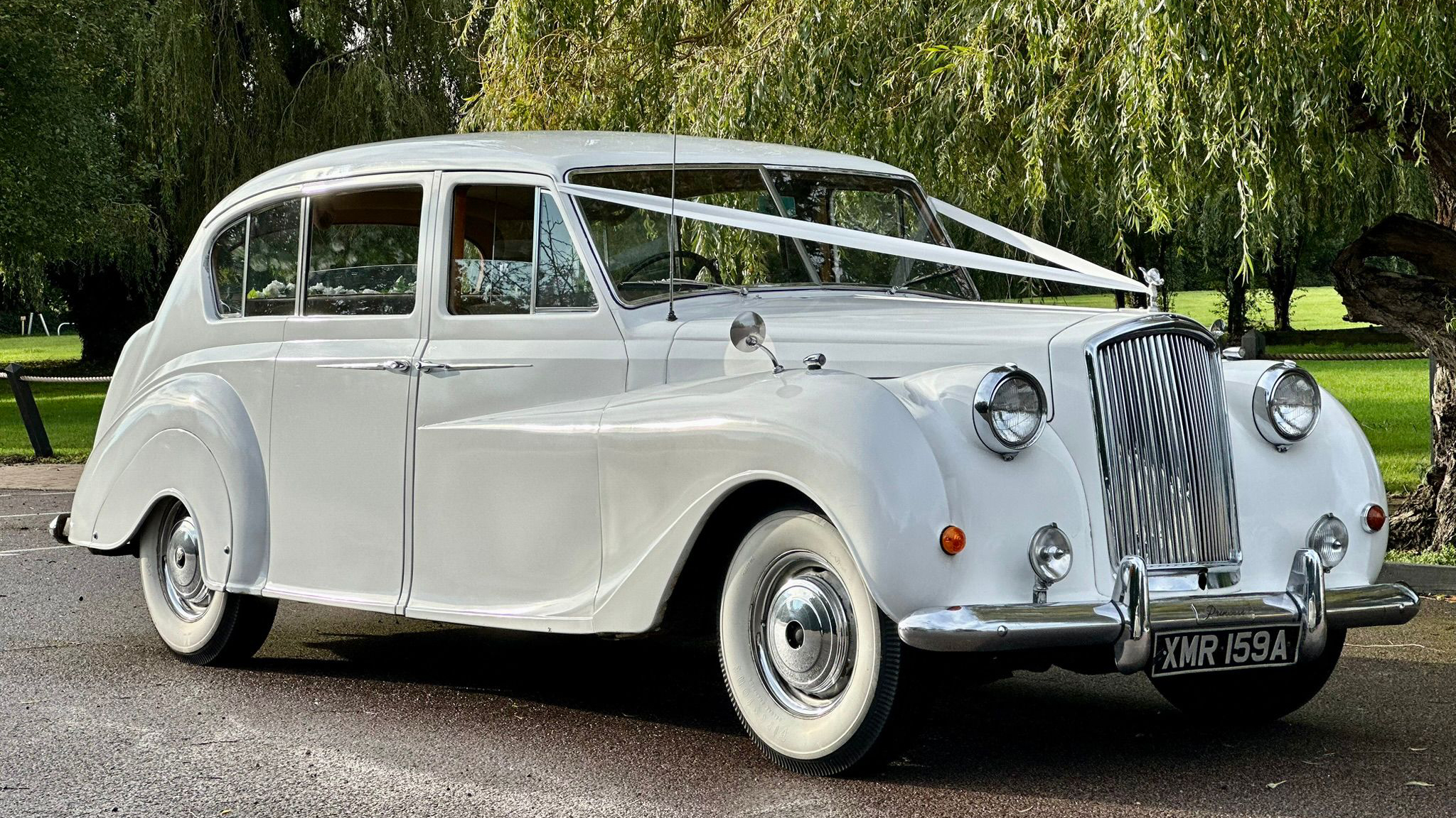 Austin Princess Limousine wedding car for hire in Ilford, London