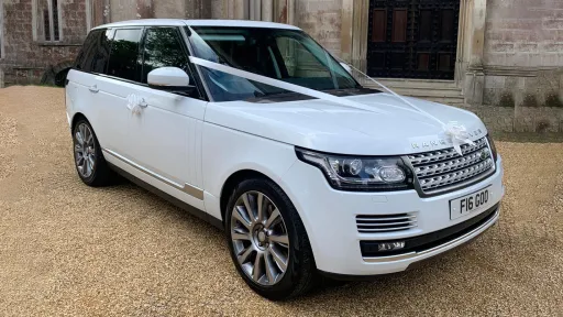 Range Rover wedding cars