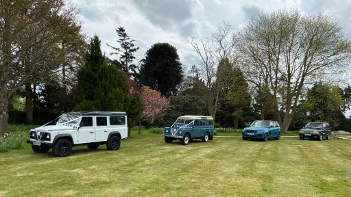 Land Rover wedding cars
