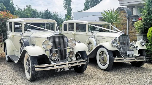Pierce Arrow wedding cars