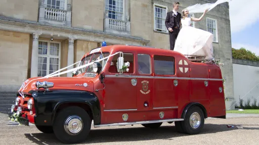 Fire Engine wedding cars