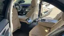 Rear interior view of cream leather interior and plenty of legrooms