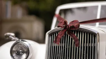 Front grill view Austin Princess Limousine
