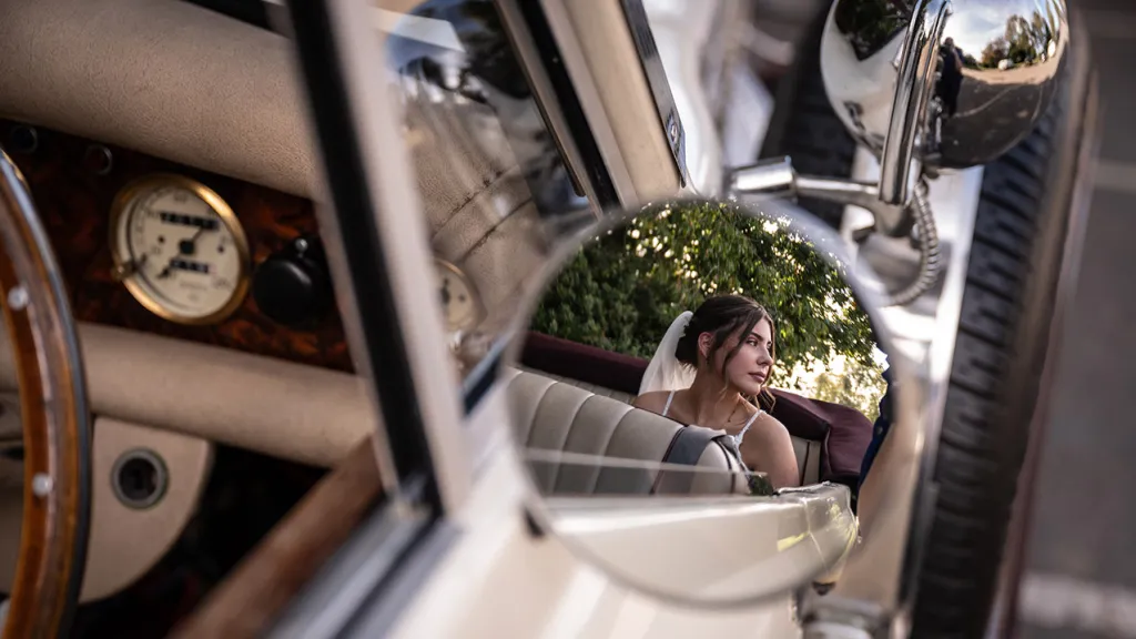 1930's Vintage Beauford Convertible Wedding Car