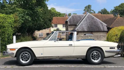 Classic Triumph Stag Convertible
