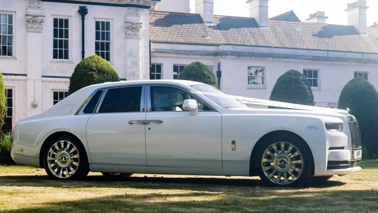 White RollsRoyce Phantom 8 for Hire in London and Essex