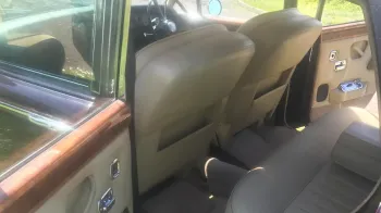 rear interior space ion a Classic Rolls-Royce