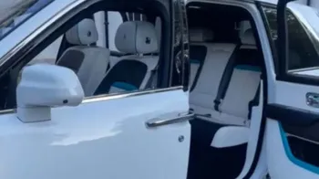 interior view of Rolls-Royce cullinan