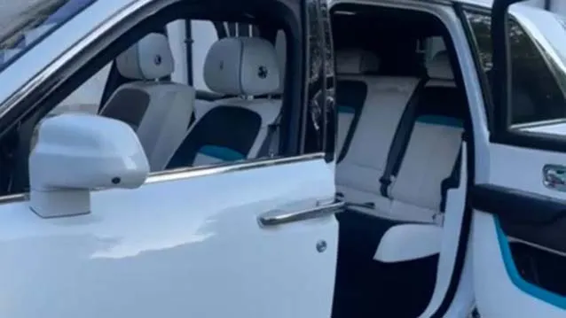 interior view of Rolls-Royce cullinan