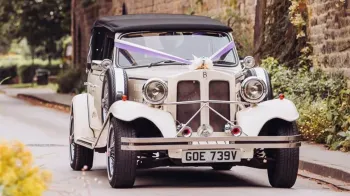 Beauford Convertible with Black roof and Ribbons