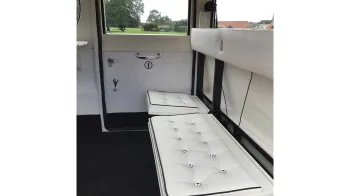 bramwioht cream leather casual seat down facing the rear bench seat