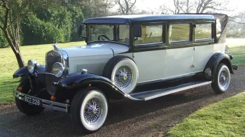 Front Side view of Vintage Bramwith convertible