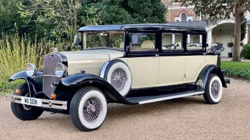1930's vintage style Bramwith in Ivory & Black