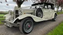 Left view of Beauford Convertible with Roof Up