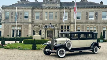 1930's vintage style Bramwith in Ivory & Black