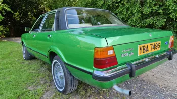 Green Ford Cortina Mk4 2.3L V6 Ghia